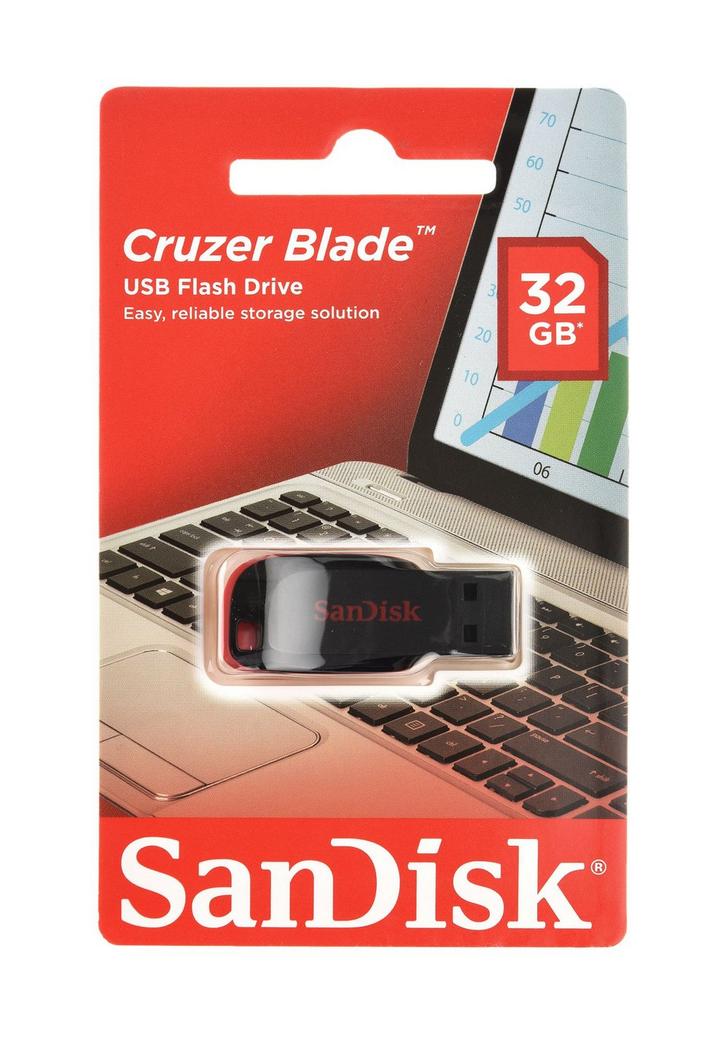 Sandisk cruzer store blade 32gb