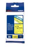BROTHER TZe-631 Genuine Laminated Label Tape, 12mm, 8m, Yellow