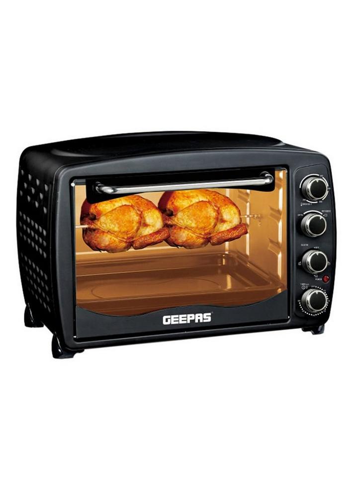 Geepas Electric Oven Toaster w/ Grill 42L 1500W Black