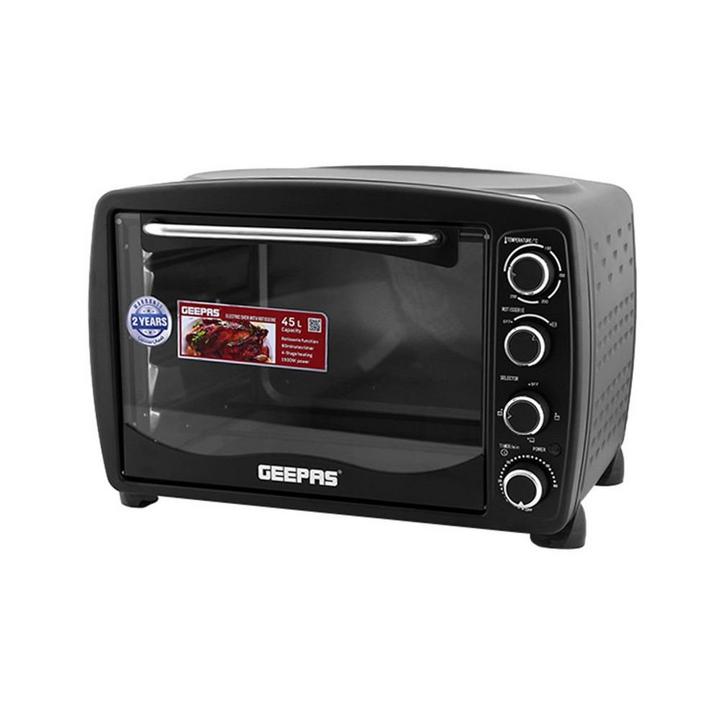 Geepas Electric Oven Toaster w/ Grill 42L 1500W Black