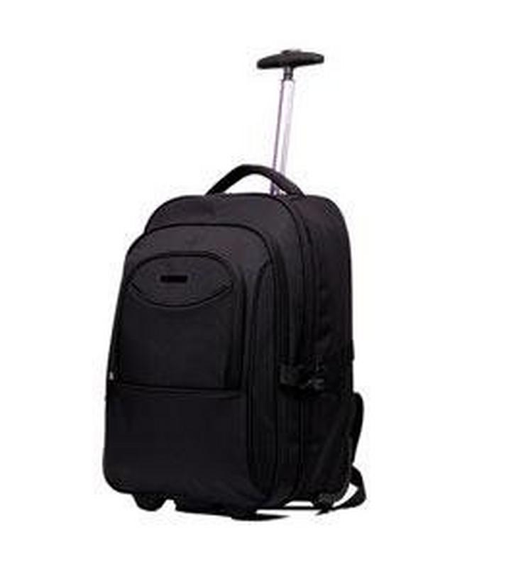 Lavvento 15.6 Inch, Laptop trolley backpack, Black