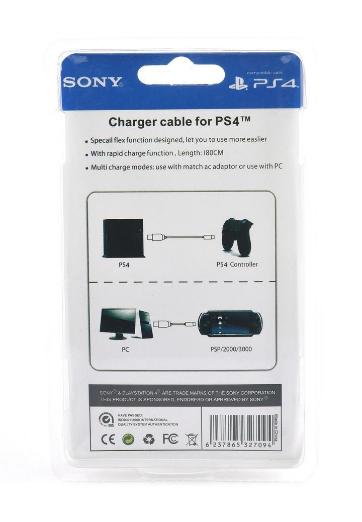 Official sony sale ps4 charging cable