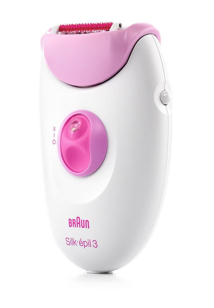 Braun Silk-Epil 3 Epilator with 2 Attachments - eXtra Oman