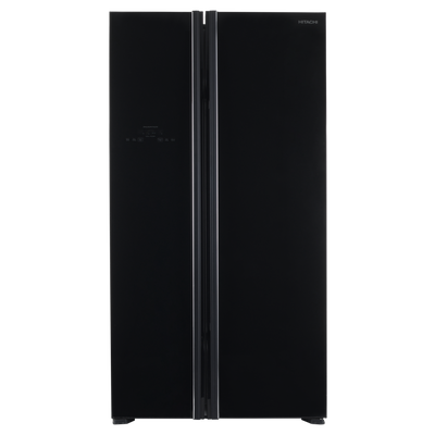 ثلاجة هيتاشي 21 4 قدم انفرتر زجاج اسود اكسترا السعودية