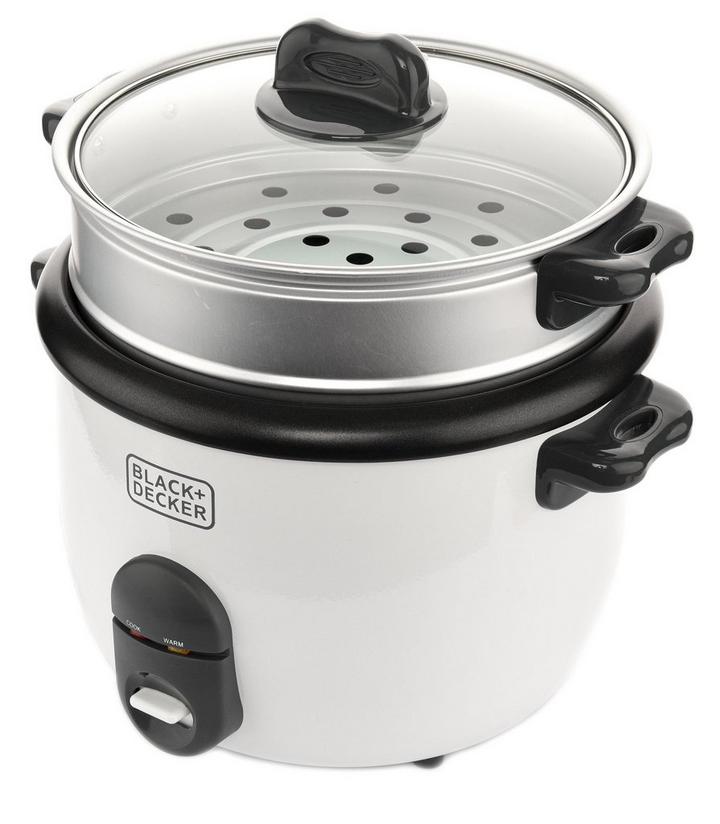 BLACK+DECKER RICE COOKER - STEAMER BLACK+DECKER RICE COOKER 1.8L RC1860