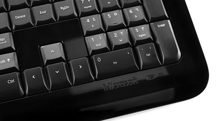 TECLADO MICROSOFT KEYBOARD Y MOUSE DESKTOP 850 WIRELESS SPANISH BLACK