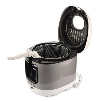 Moulinex Mega Xxl Electric Fryer 2100w 2kg Capacity White Silver Extra Saudi