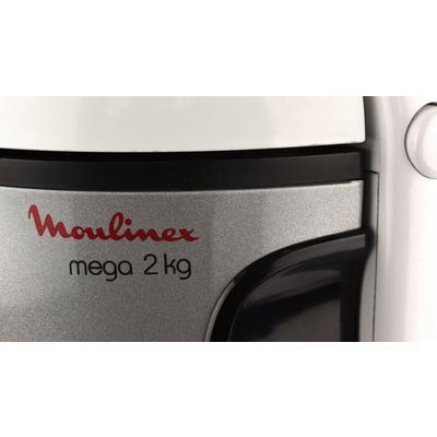 Moulinex Mega Xxl Electric Fryer 2100w 2kg Capacity White Silver Extra Saudi