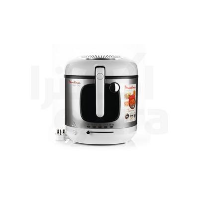 Moulinex Mega Xxl Electric Fryer 2100w 2kg Capacity White Silver Extra Saudi