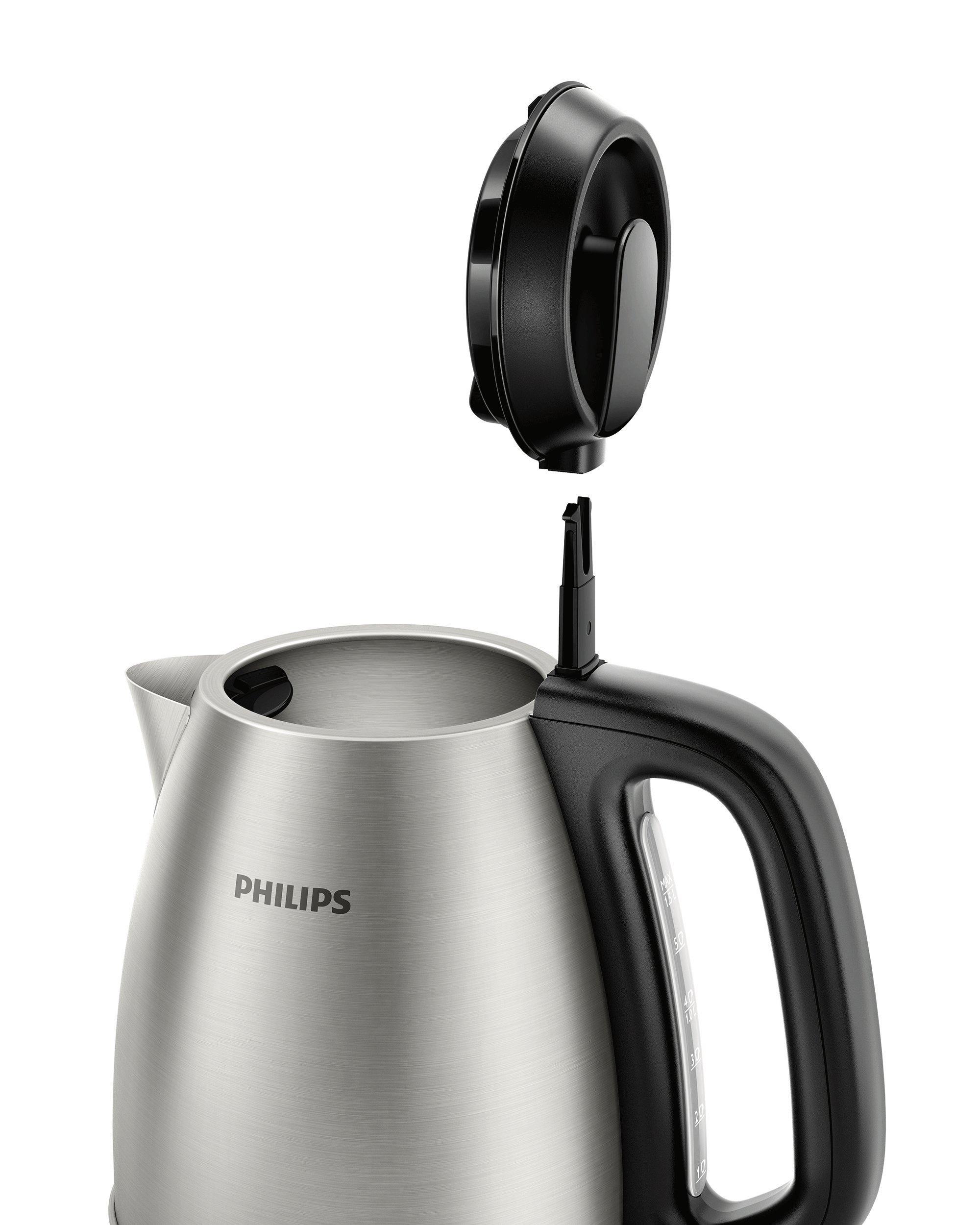 Philips Cordless kettle 1.5 L 2200W Brushed Metal 4