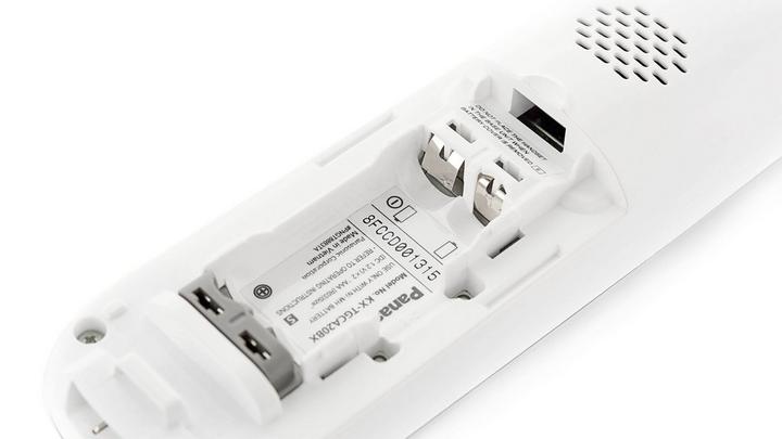 PANASONIC KX-TGC210UES Cordless Telephone, White