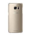 SAMSUNG Galaxy S7 EDGE clear cover gold