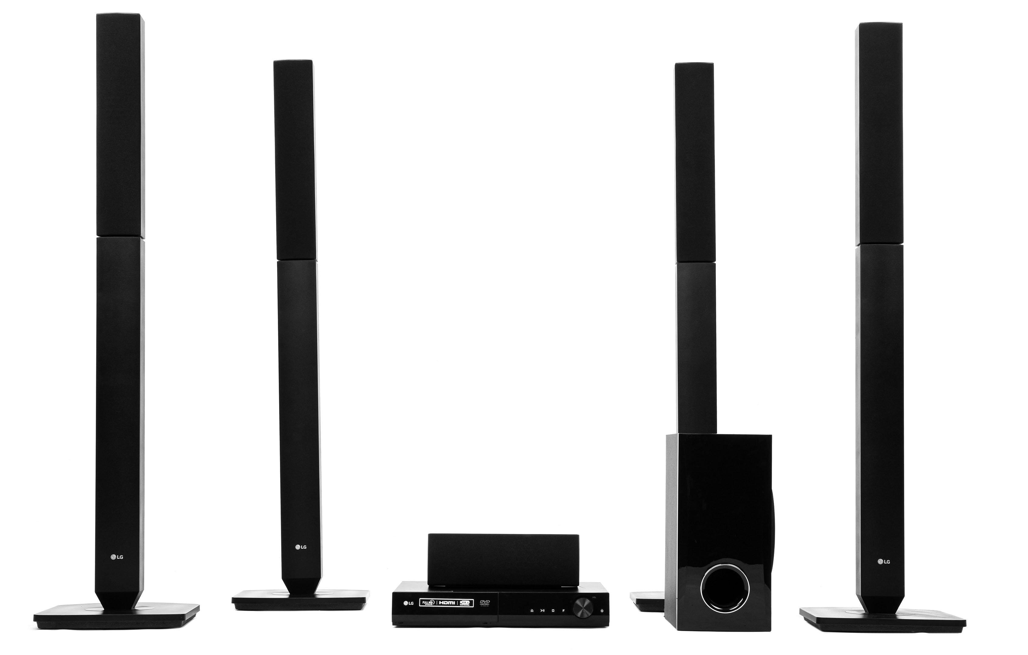 lg lhd457 5.1 channel dvd home theater system