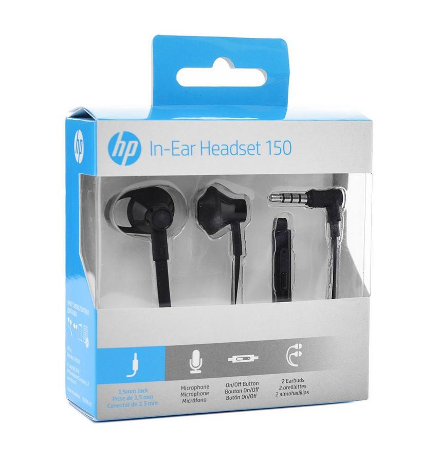 HP In Ear Headset 150 Black eXtra Bahrain