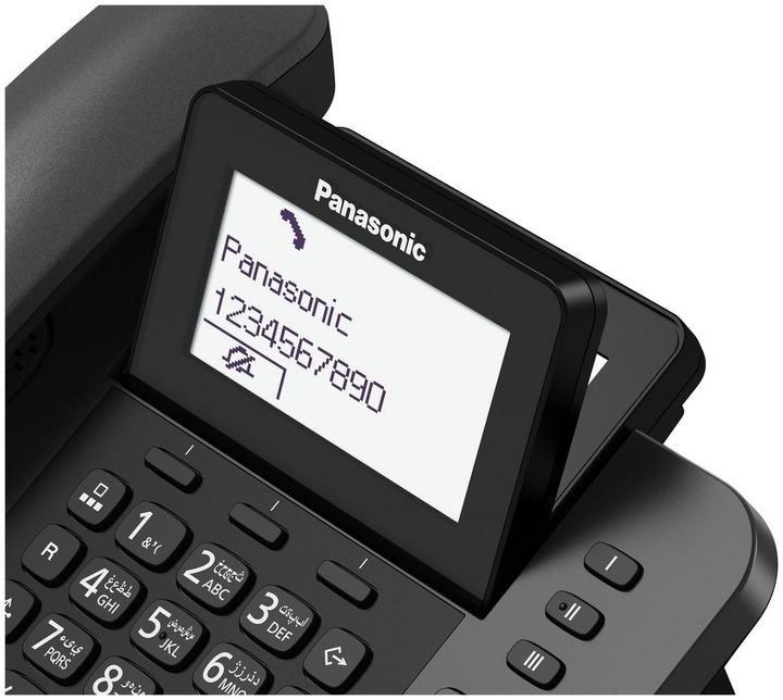 باناسونيك KX-TGF310UEM هاتف لاسلكي, اسود