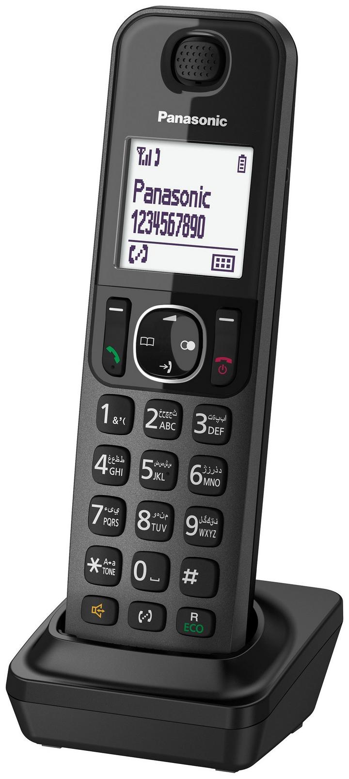 باناسونيك KX-TGF310UEM هاتف لاسلكي, اسود