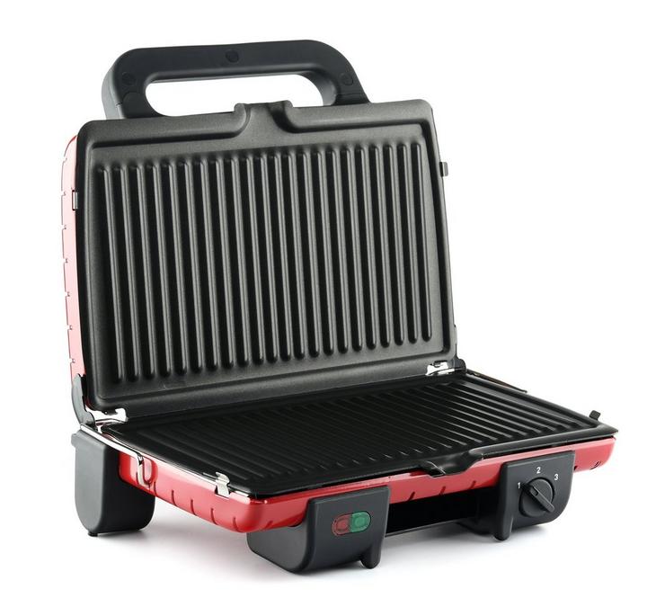 Tefal Grills & Barbecue - Electrical Cooking - Power 1700 Watt, cocking surface 600cm, Red