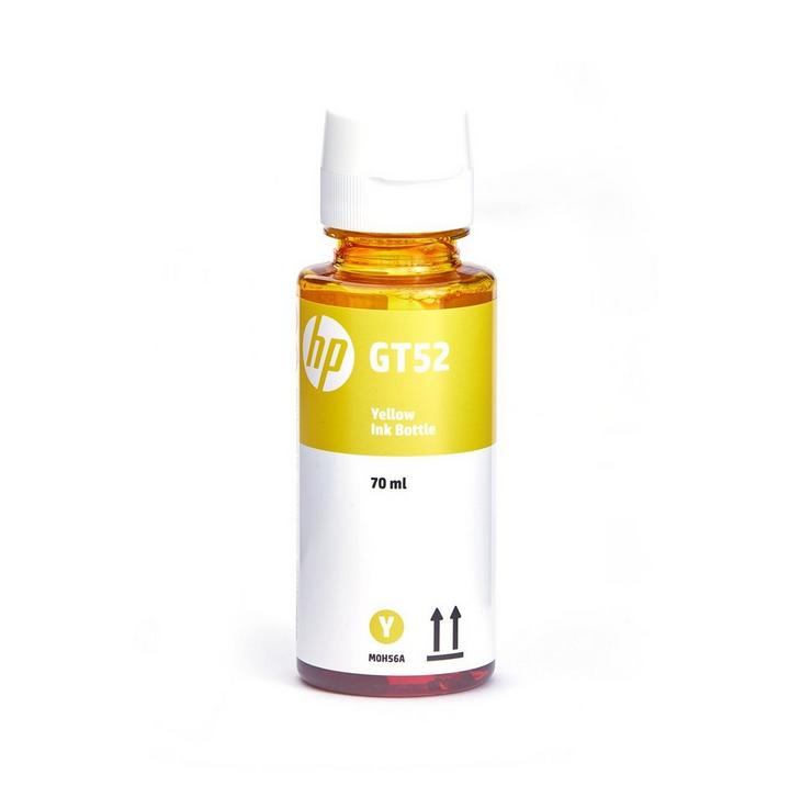 HP GT52 Yellow Original Ink Bottle , Approx. 8,000 Pages