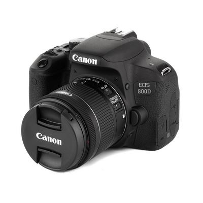 Canon Eos 800d 24 Mega Pixels 1 4000 Shutter Speed Wifi Nfc Full Hd Video Black Extra Saudi