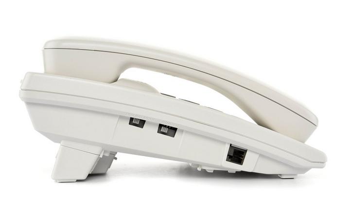 باناسونيك KX-TS500FXW هاتف سلكي، ابيض
