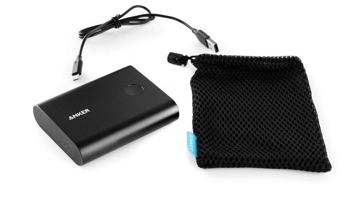 ANKER PowerCore plus 13400mAh with Quick Charge 3.0, Black