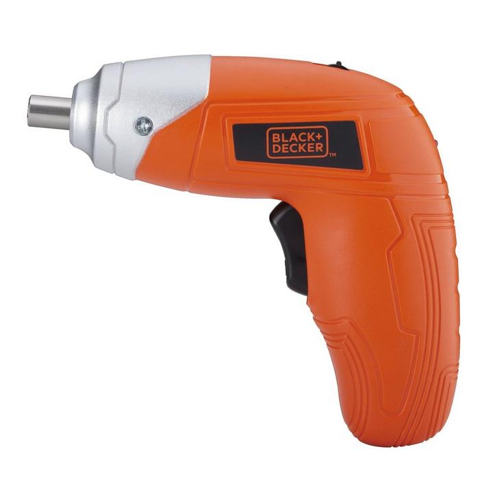 Black Plus Decker 3.6V Ni CD Screwdriver Orange eXtra