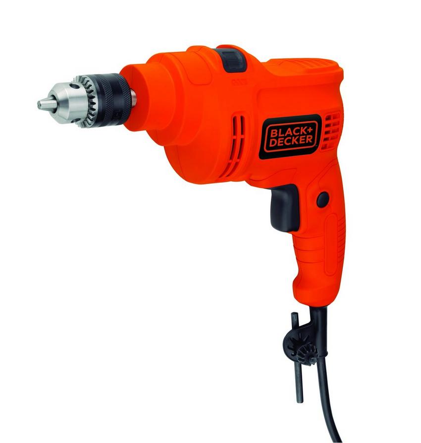 Buy Black+Decker Corded Hammer Drill 500W With Bits Orange Set of 6 Online  - Shop Home & Garden on Carrefour UAE