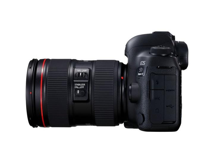 Canon Dslr Eos 5D Mark Iv 24-105 F4L, 31.7Mp, Black - Extra Saudi
