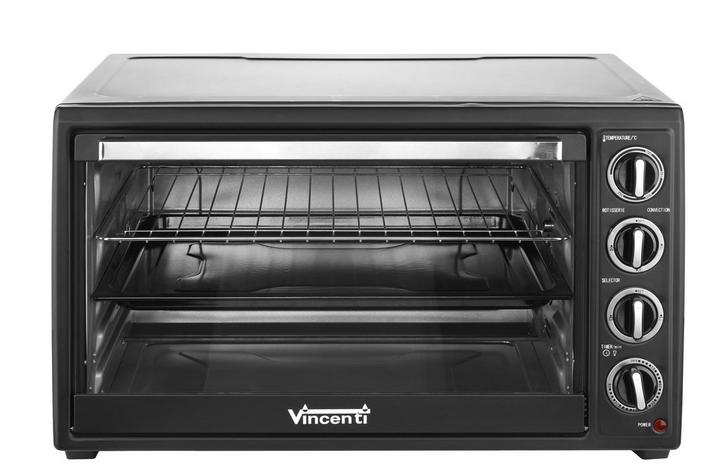 Vincenti 60L Electric Oven Toaster With Convection 2000W eXtra