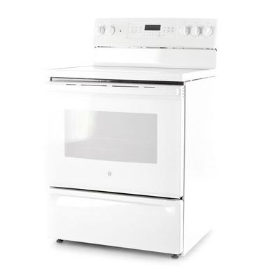 جنرال إليكتريك موقد كهربائي 30 بوصة 4 عيون 1 عين تسخين أبيض اكسترا السعودية