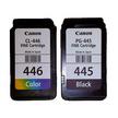 PG 445 Plus CL 446-- Canon Bundle Pack Black and Colour Catridge