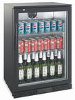 Zenet 138.0L Upright Beverage Bar Cooler Black