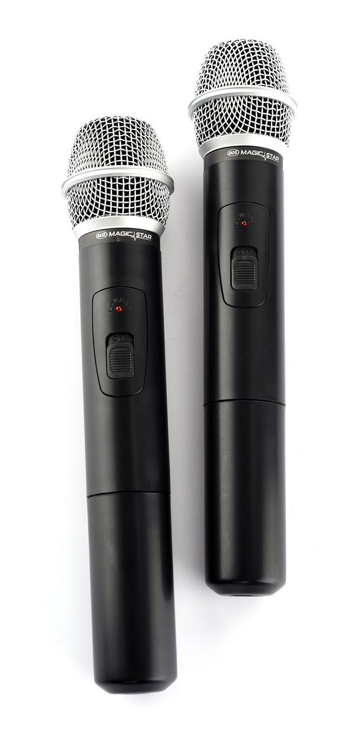 Magic Star MS805 Portable Karaoke Plus SP200 Wireless Mic eXtra