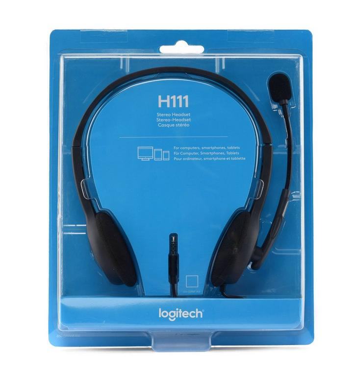 Logitech h111 wired headset sale