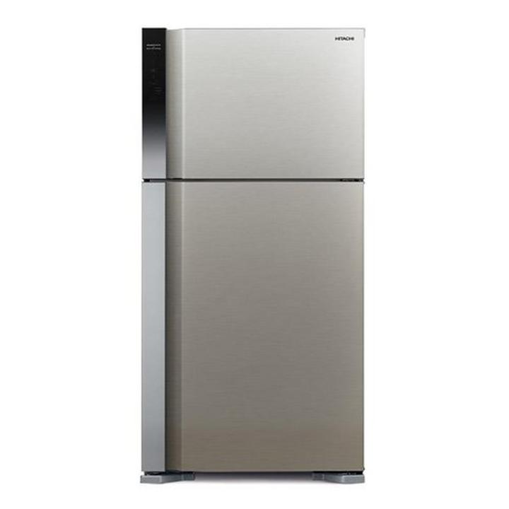 Hitachi Fridge, Double Door, Touch Control, 601 L, Silver