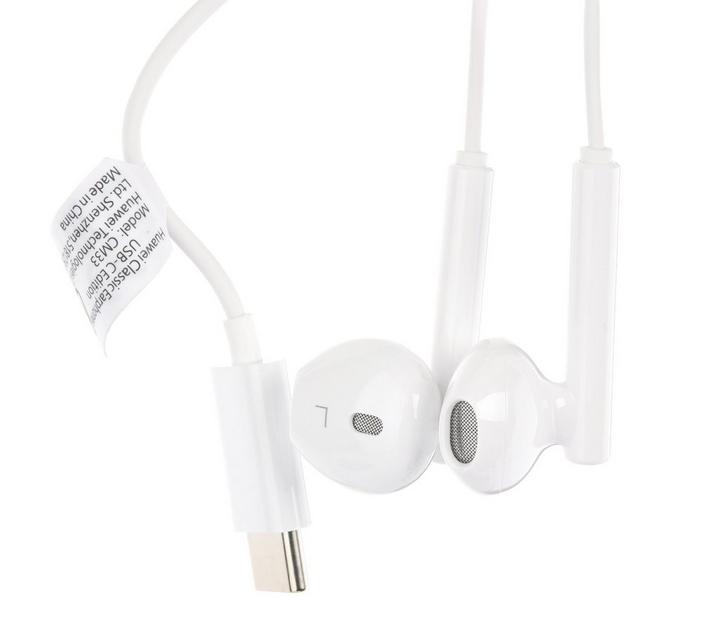 Huawei CM33 Type C with Digital wired Earphone, White eXtra Oman
