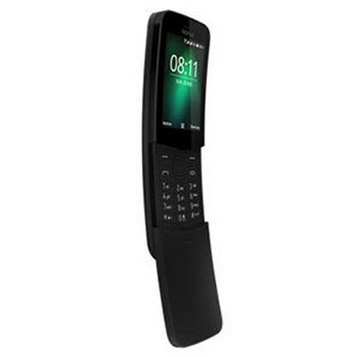 Nokia 8110 4g 2 45 Inch Curved Screen Mobile Phone Black Extra Oman