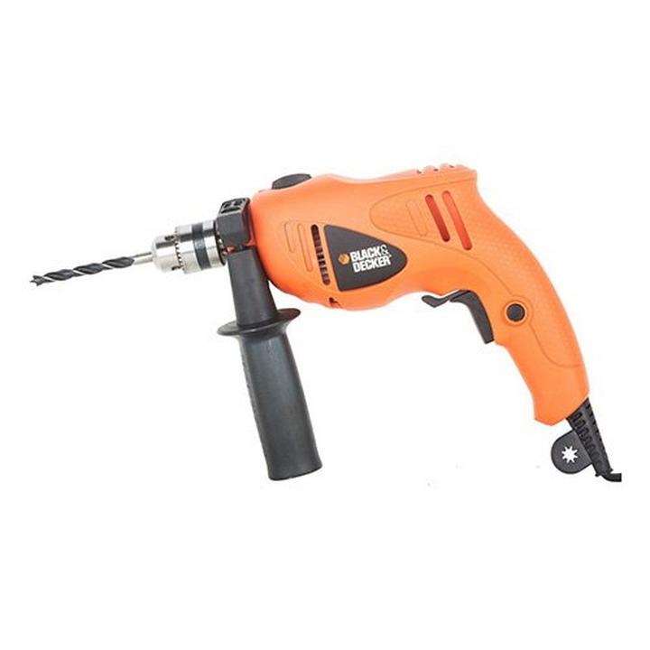 BLACK DECKER 500W 10mm VSR H Drill 5Accs eXtra