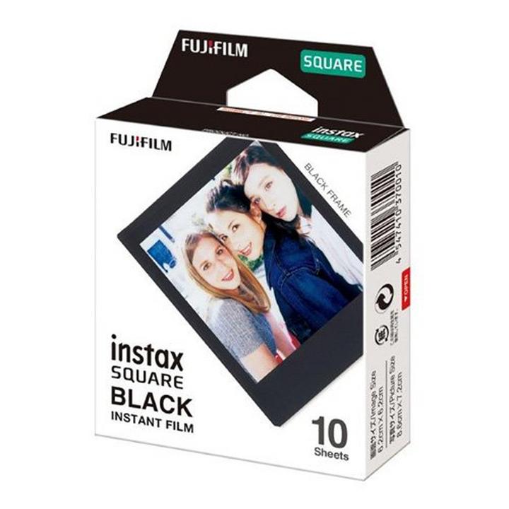 FUJIFILM for instax SQ6 Cameras Black-Colored Frames eXtra