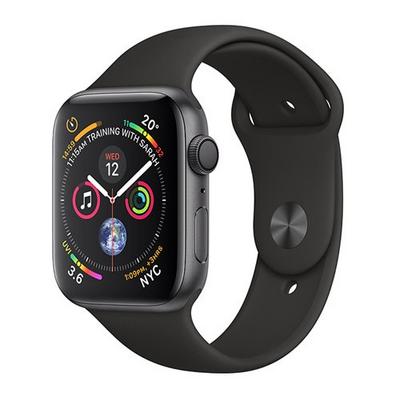 أبل ساعة الاصدار 4 مقاس 44 ملم جي بي اس إطار رمادي اكسترا السعودية