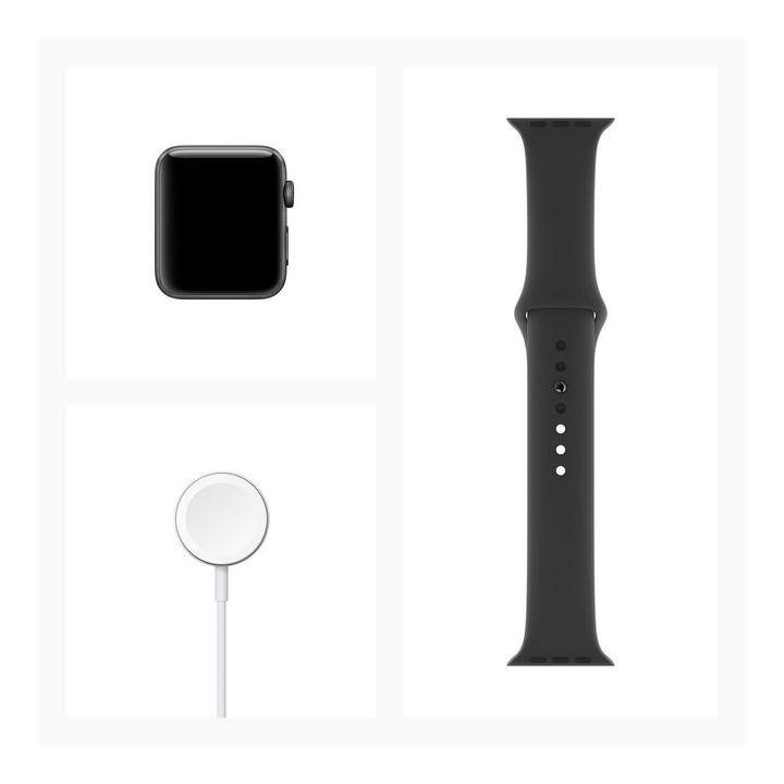 Apple watch series 3 gps 42mm space grey aluminium on sale