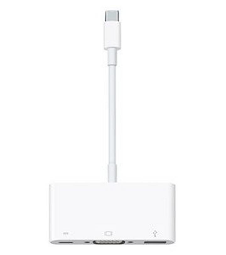 Apple USB-C VGA Multiport Adapter, White