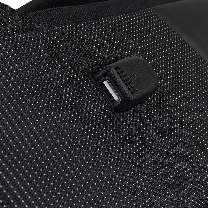 Lavvento Laptop Backpack Bag, Fit up to 15.6 inch, Black