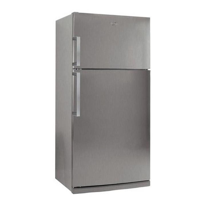 Whirlpool 469.0L Fridge Top Mount Freezer Inox