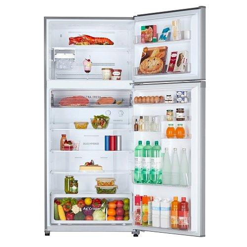 Toshiba Fridge Top Mount Freezer, Inverter, 554 L, Silver - eXtra 