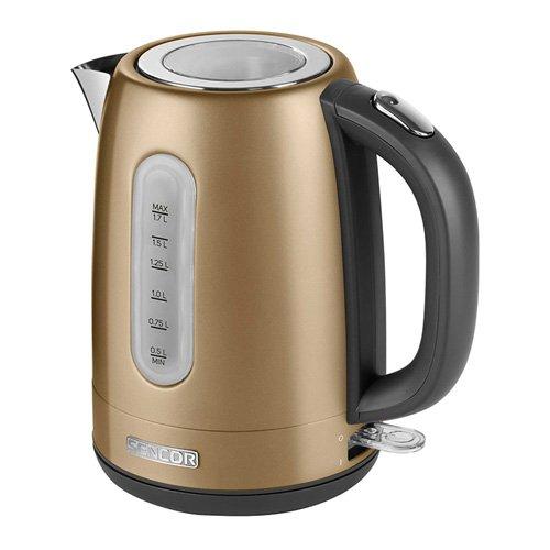 Sencor METALLIC 1.7L Electric Kettle Steel 2150W Champagne 4