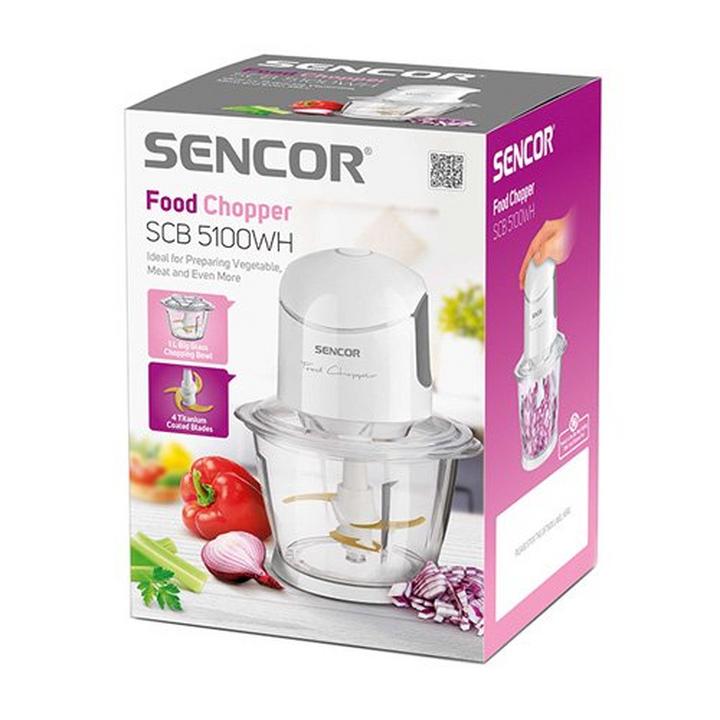 Sencor 1.0L Food Chopper 500W White