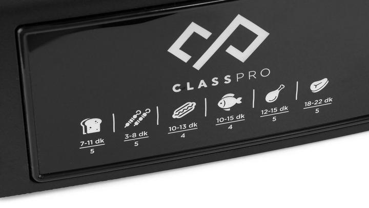 ClassPro 2 in 1 Grill and Waffle Maker  2000W