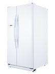 Daewoo Side by Side Refrigerator,14.8Cu.ft, Freezer 8.5Cu.ft, Inverter, White
