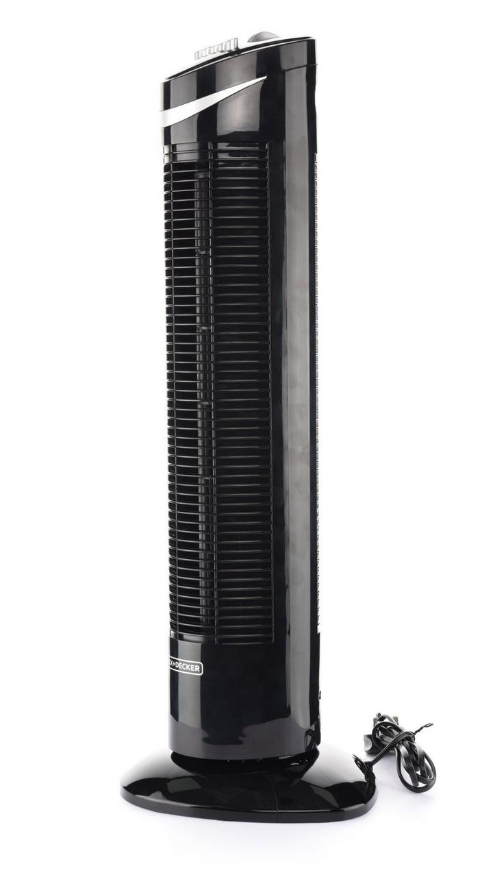 Black and Decker Tower Fan 50W Black eXtra